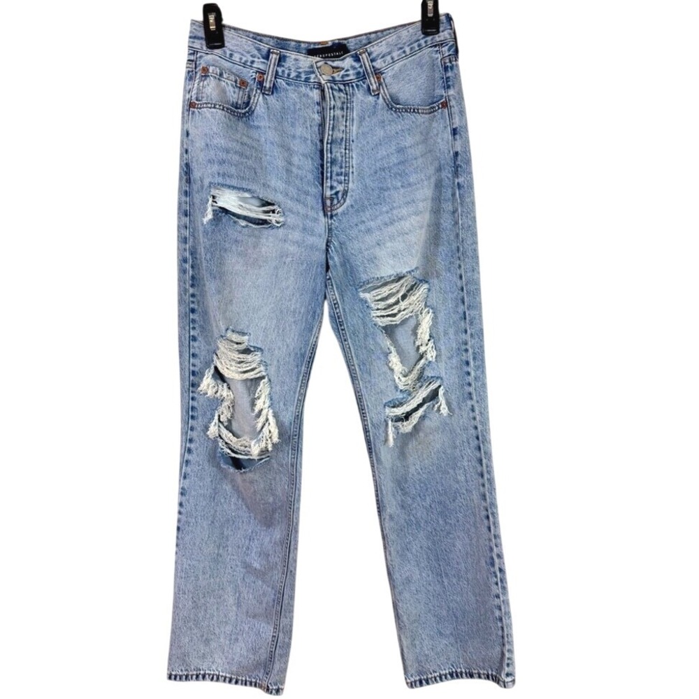 Aeropostale Women's 90s Baggy Ripped Jeans | Size 10